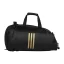 Taška ADIDAS 2v1 Bag PU COMBAT SPORTS, černo-zlatá - Velikost: M