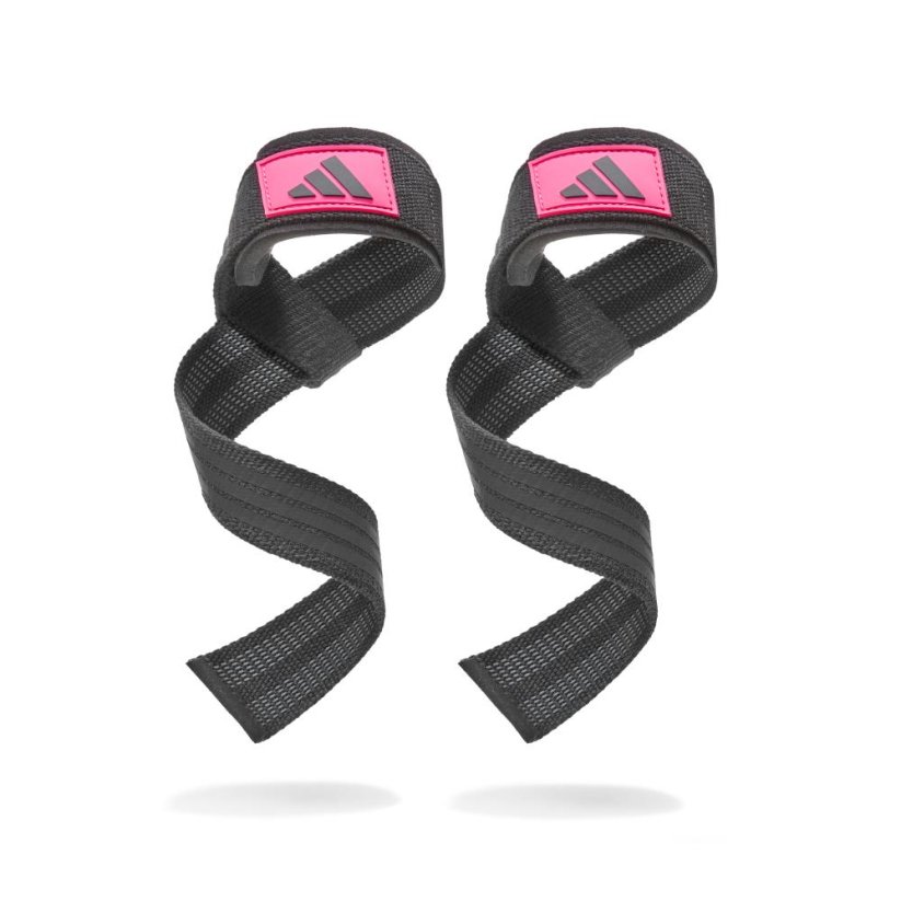 ADIDAS Lifting Straps - Black/Pink