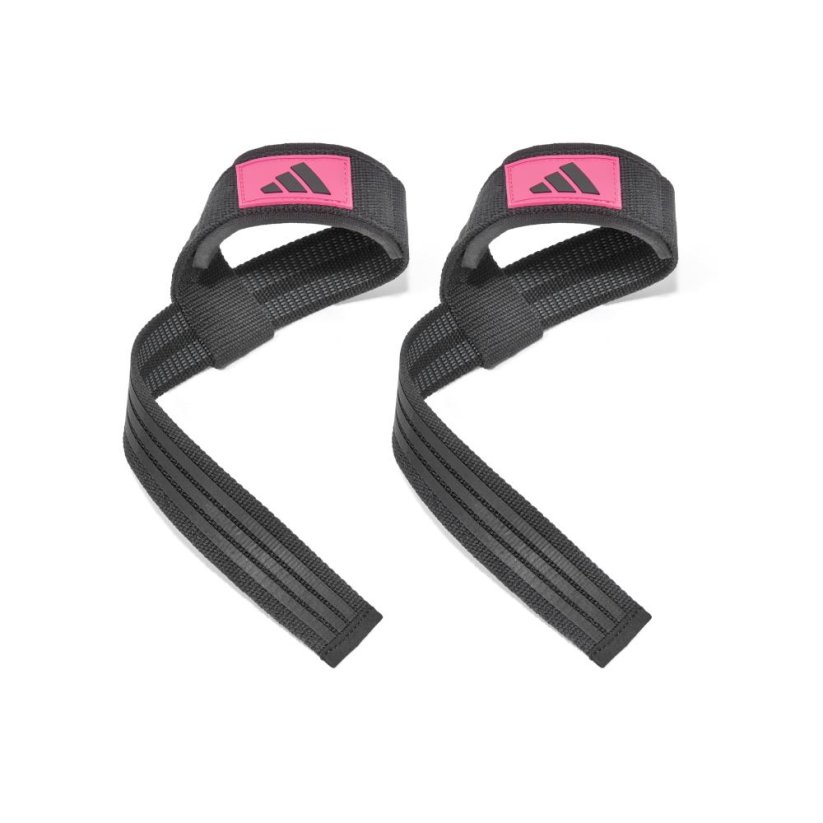 ADIDAS Lifting Straps - Black/Pink