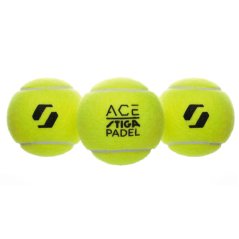 Míče na padel STIGA ACE, 3 ks