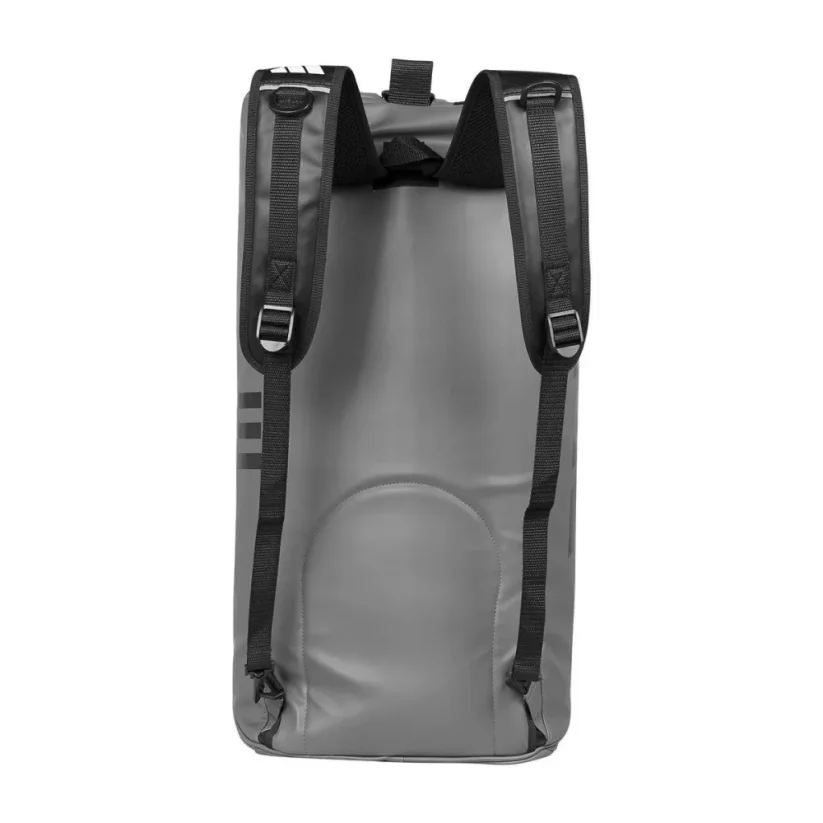 Taška ADIDAS 2v1 Bag PU COMBAT SPORTS, šedo-černá - Velikost: S