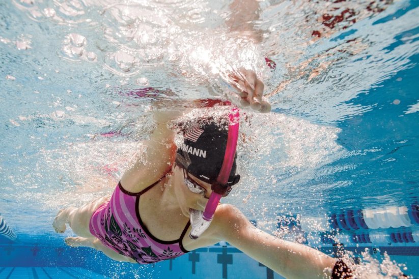 FINIS Original Swimmers Snorkel Pink