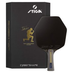 Pálka na stolní tenis STIGA Pro Carbon Plus CYBERSHAPE Truls Edition 5-Star