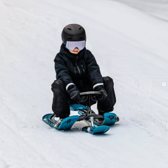 STIGA Snowracer Curve BIO, aqua