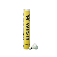 Badmintonové péřové míče WISH W-05 (12ks), speed 76